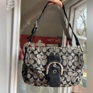 COACH BAG WITH BRAIDED STRAP